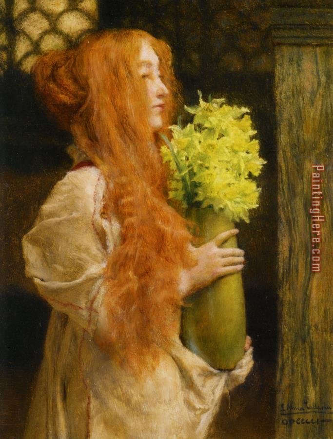 Sir Lawrence Alma-Tadema Spring Flowers